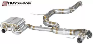 Hurricane Exhaust 3.5" ECE Klappenanlage für Seat Leon Cupra ST 300 FWD 5F V2 Doppelauspuffoptik
